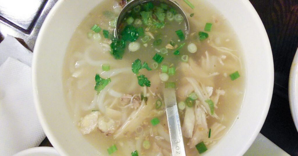 Khao Piak soup