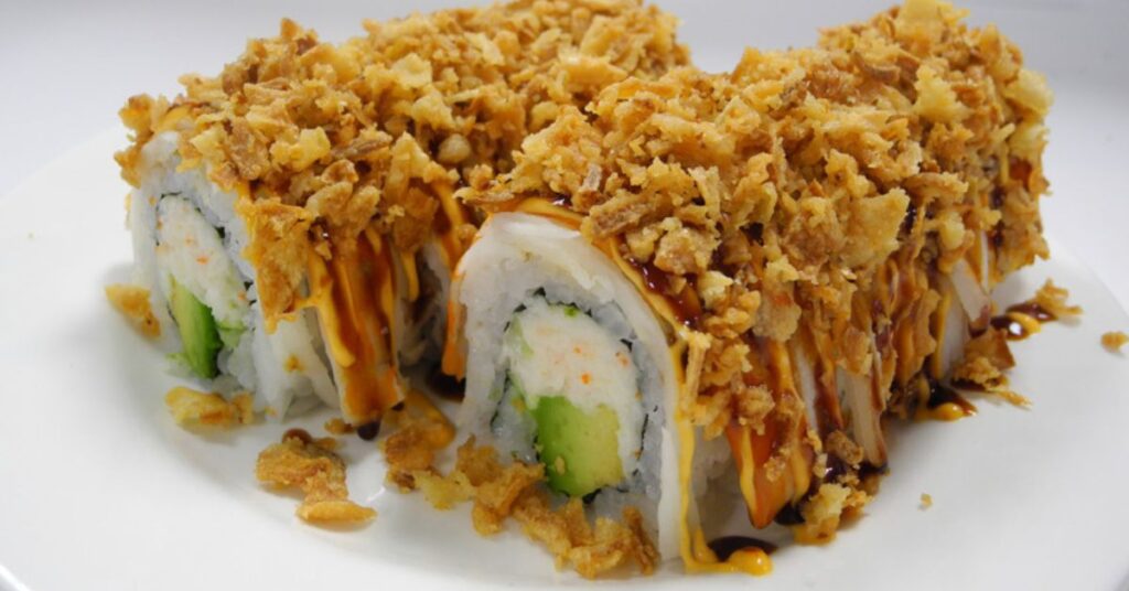 Salmon Crunch Roll