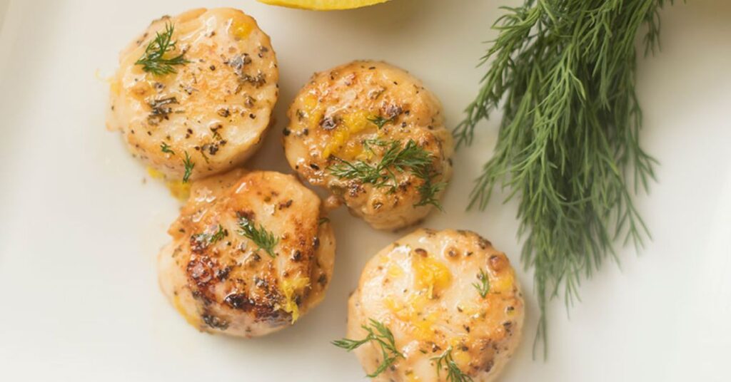 Spicy Seared Scallop