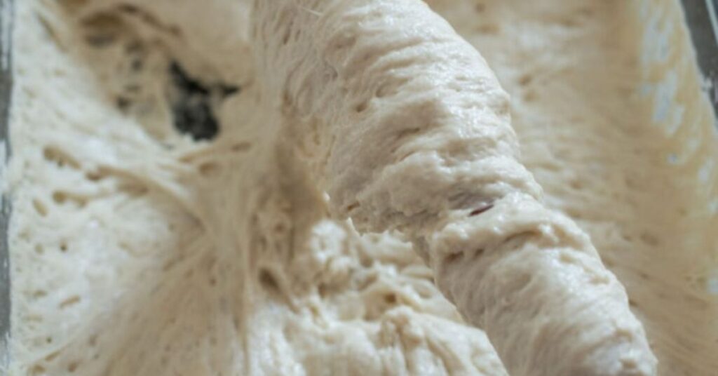 The Dough for making Korean Corn Dogs