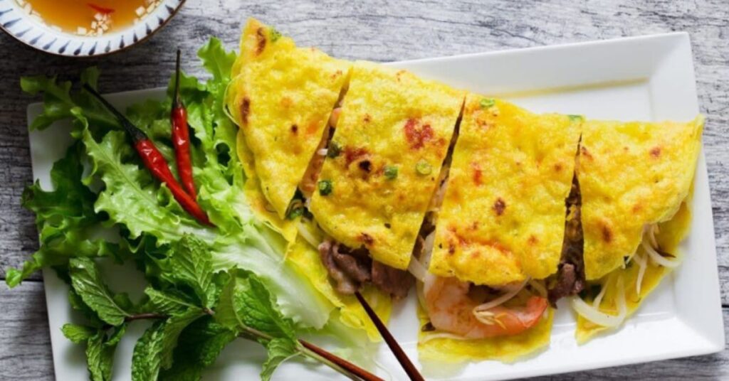 Ban Xeo Vietnamese Crepe Recipe